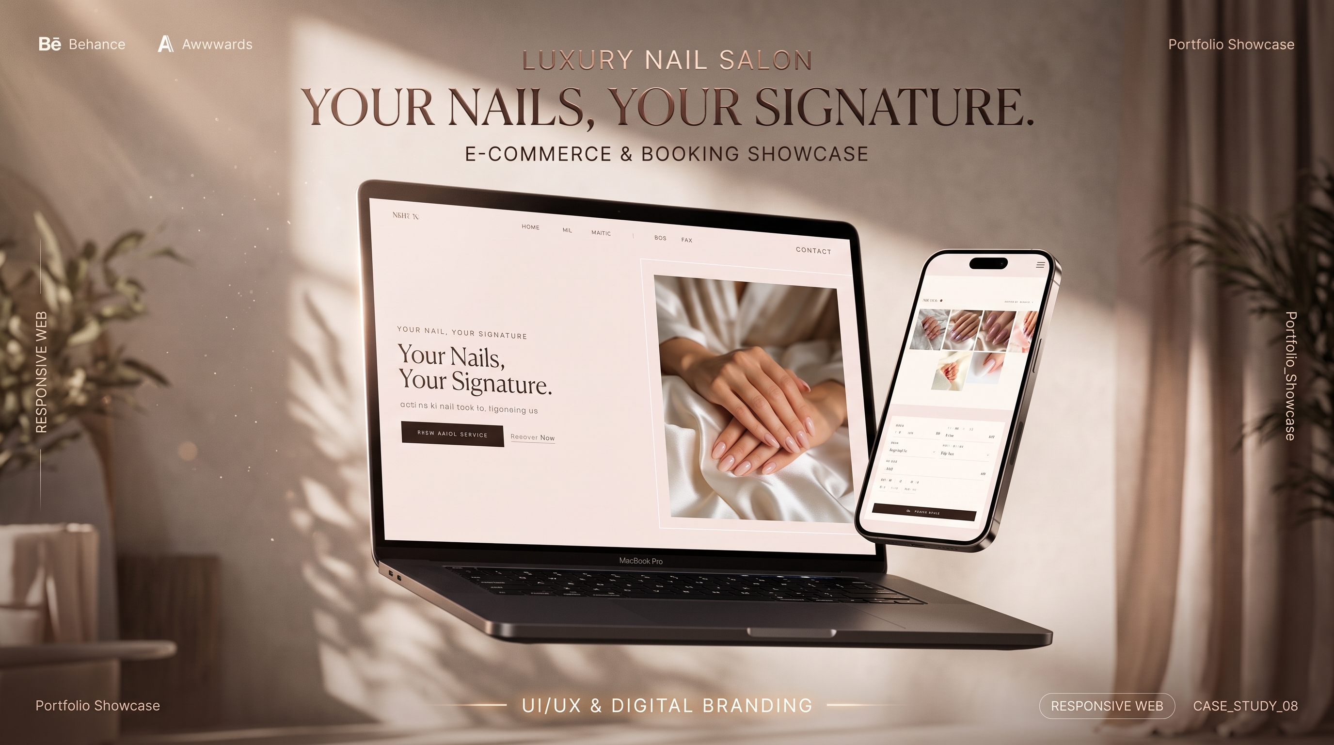 Gel-X Sculpted Nail Art & Self-Serve Booking System